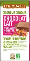Mängden socker i Chocolat lait nougatine noisette