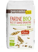 Mängden socker i Farine Bio Blé et grand épeautre du Gers T80