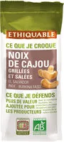 Mängden socker i Noix de cajoux Grillées et Salées