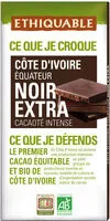 Mängden socker i Chocolat noir extra
