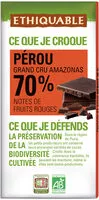 Mängden socker i Pérou grand cru Amazonas 70 % doux et boisé