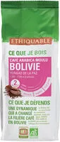 Mängden socker i Café arabica moulu de Bolivie