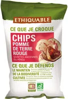 Mängden socker i Chips de pomme de terre rouge