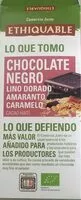 Mängden socker i Chocolate negro con lino dorado, amaranto y caramelo