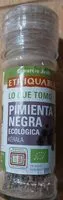 Mängden socker i Pimienta negra ecologica