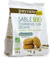 Mängden socker i Sable Bio Tournesol Lin Sesame