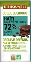 Mängden socker i HAïTI Grand cru Cap haïtien 72% cacaoté et fruité