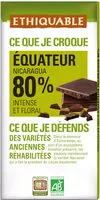 Mängden socker i Chocolat noir 80% Équateur intense et floral