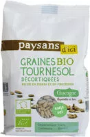 Mängden socker i Graines bio tournesol décortiquées