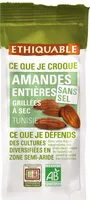Mängden socker i Amandes grillées à sec sans sel