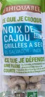 Mängden socker i Noix de cajou grillées à sec