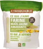 Mängden socker i Farine de maïs jaune et d'amarante