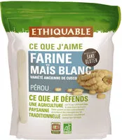 Mängden socker i Farine de maïs blanc