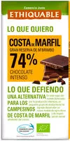 Mängden socker i Chocolate negro cacao de costa de marfil ecológico