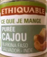 Mängden socker i Purée Cajou