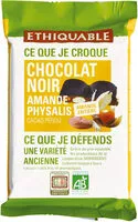 Mängden socker i Chocolat noir amande physalis