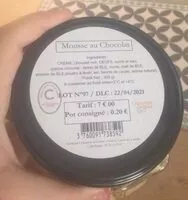 Mängden socker i Mousse au chocolat