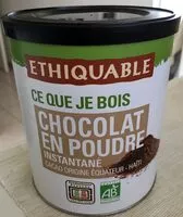 Mängden socker i Chocolat en poudre Instantané