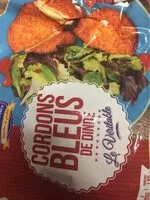 Mängden socker i Cordons bleus de dinde