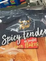 Mängden socker i Spicy tendres de poulet cornichon flakes