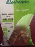 Mängden socker i Muesli Crousti Cacao