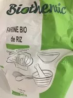 Mängden socker i Farine bio de riz