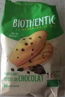 Mängden socker i Madeleine aux petites de chocolat