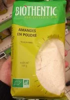 Mängden socker i Amandes en poudre