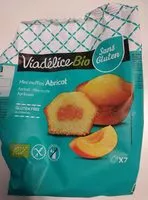 Mängden socker i Muffins abricot bio VIADELICE