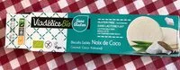Mängden socker i Sablés noix de coco bio VIADELICE