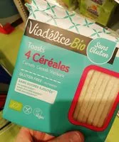 Mängden socker i Toast 4 céréales