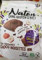 Mängden socker i Mini brownies choco noisettes