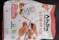 Mängden socker i Mix préparation madeleines sans gluten