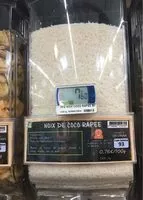 Mängden socker i Noix de coco rapee