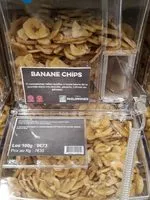 Mängden socker i Bananes chips bio