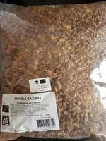 Mängden socker i Muesli Cacao