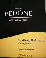 Mängden socker i Glace vanille de madagascar
