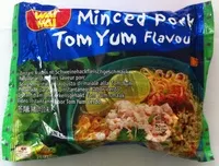 Mängden socker i Nouilles instantanées saveur porc (Lot de 5 sachets)