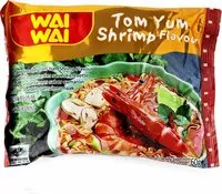 Mängden socker i Nouilles instantanées saveur crevettes lot de 5