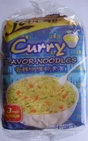 Mängden socker i Curry Flavor Noodles (Lot de 3)