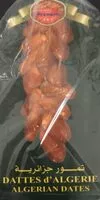 Mängden socker i dattes d'algerie