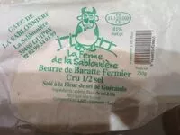 Mängden socker i Beurre de baratte fermier