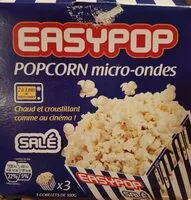 Mängden socker i Pop corn salé
