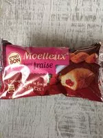 Mängden socker i Moelleux fourre fraise