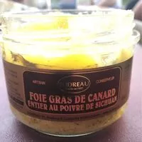 Mängden socker i Foie gras de canard