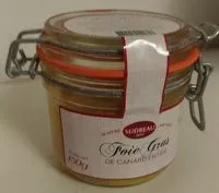 Mängden socker i Foie gras de canard entier