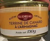 Mängden socker i Terrine de canard à l'armagnac