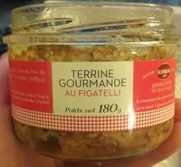 Mängden socker i terrine gourmande au figatelli