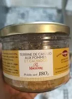 Mängden socker i Terrine de canard aux pommes et calvados