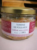 Mängden socker i terrine de poularde